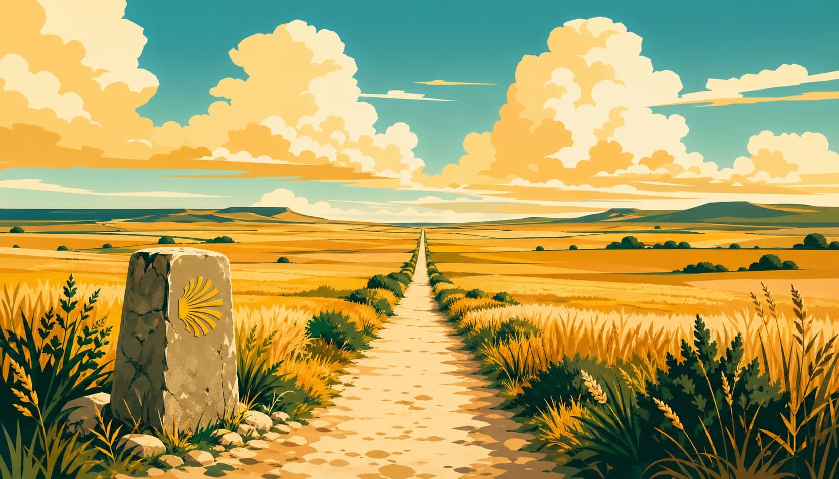 Camino Francés (French Way) pilgrimage route