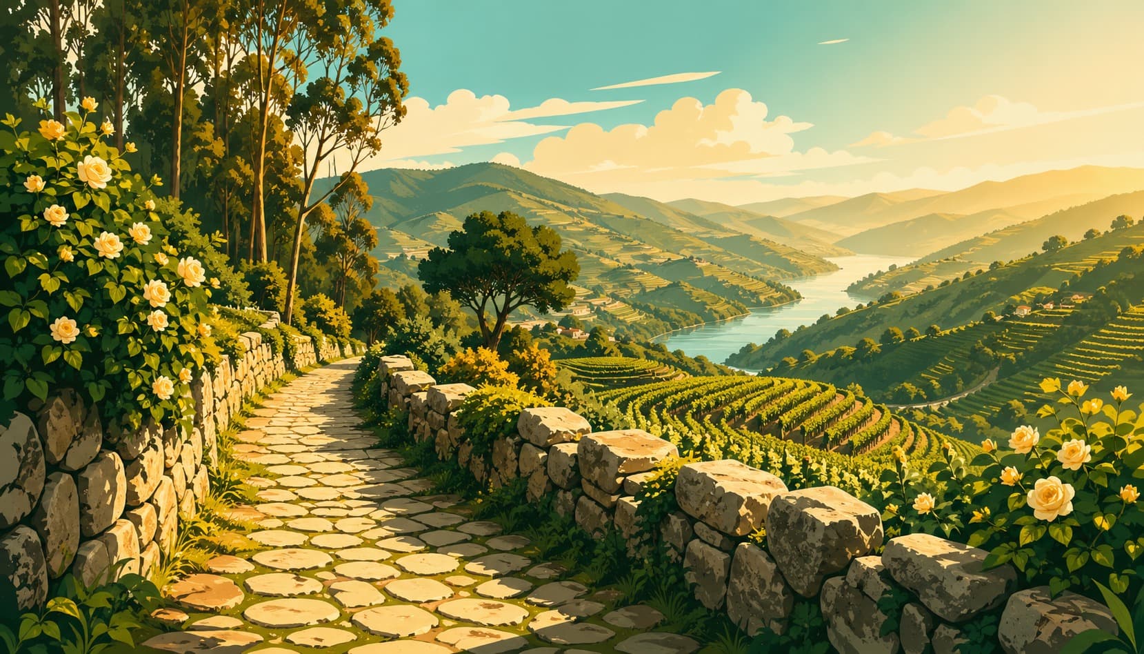 Camino Portugués (Portuguese Way) pilgrimage route