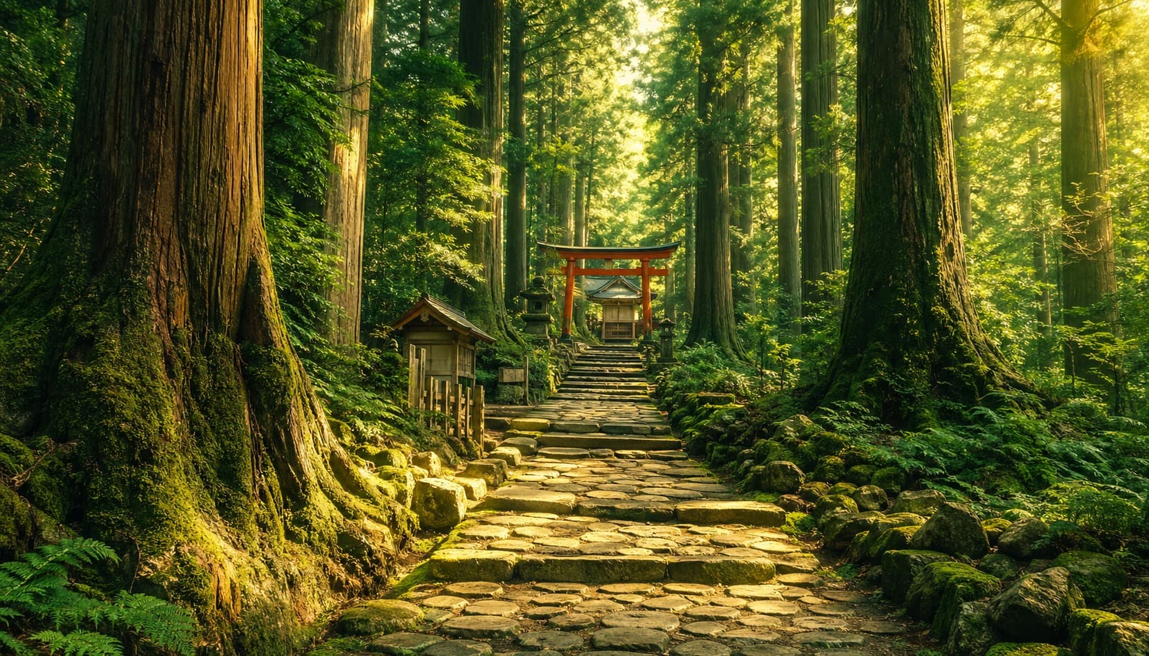 Kumano Nakahechi (Middle Route) pilgrimage route