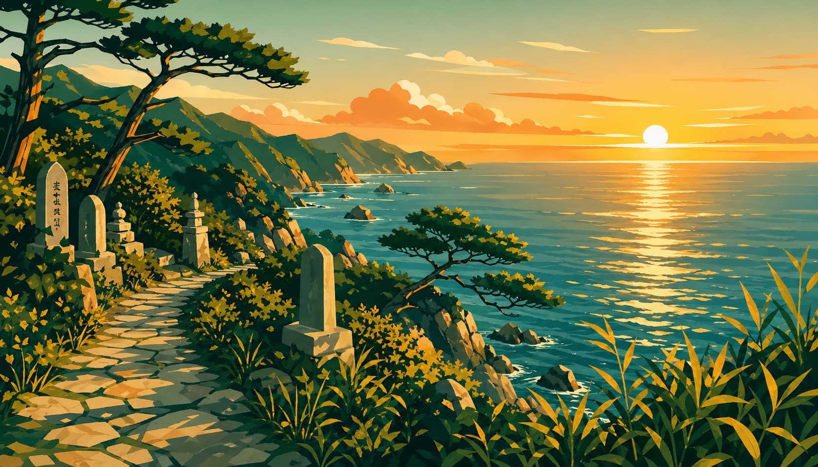 Kumano Ohechi (Coastal Route) pilgrimage route